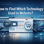 How to find which technology used in website?